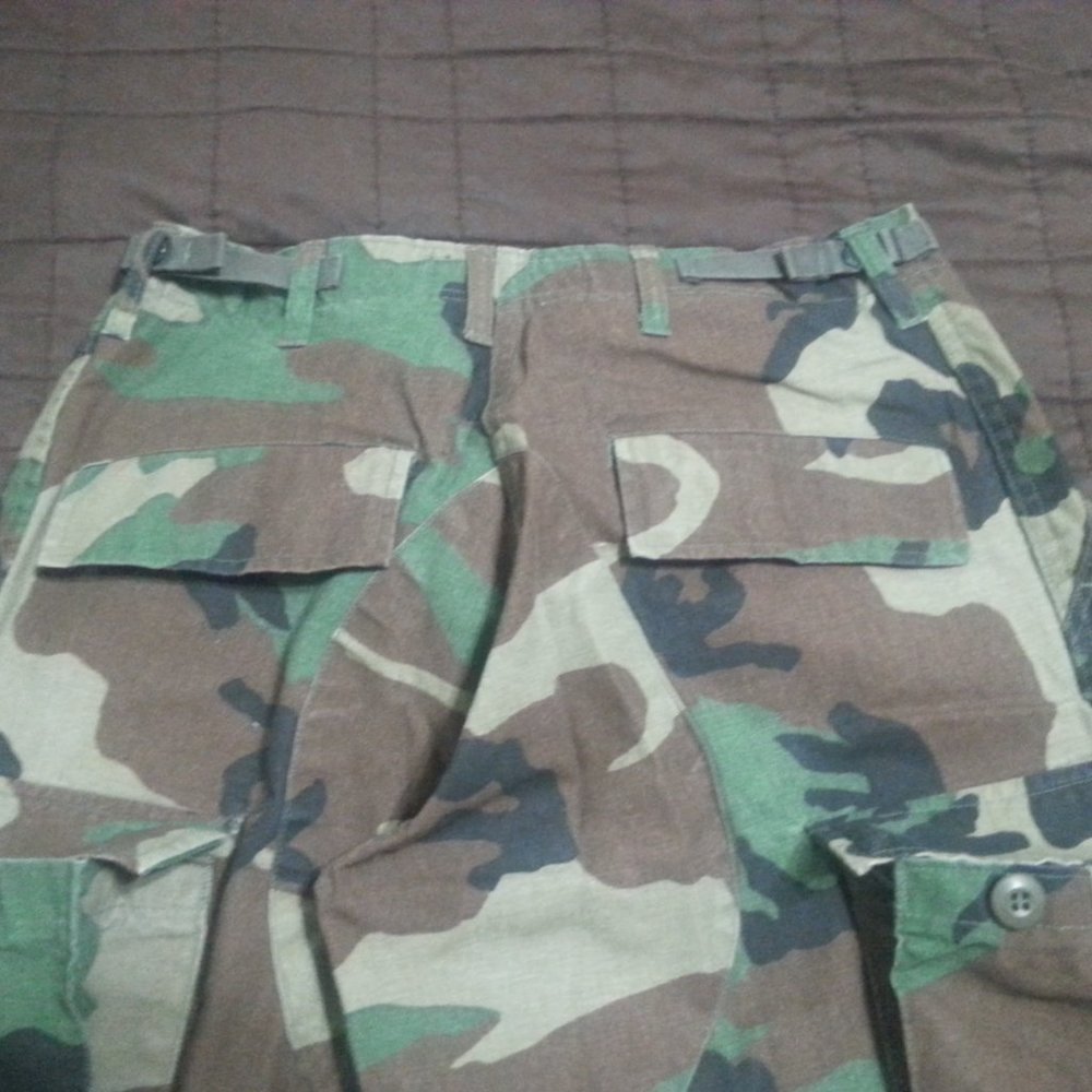 Vintage Camo Cargo Pants Military - Picture 6 of 10